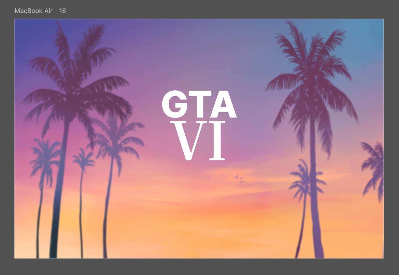 GTA VI Landing Page