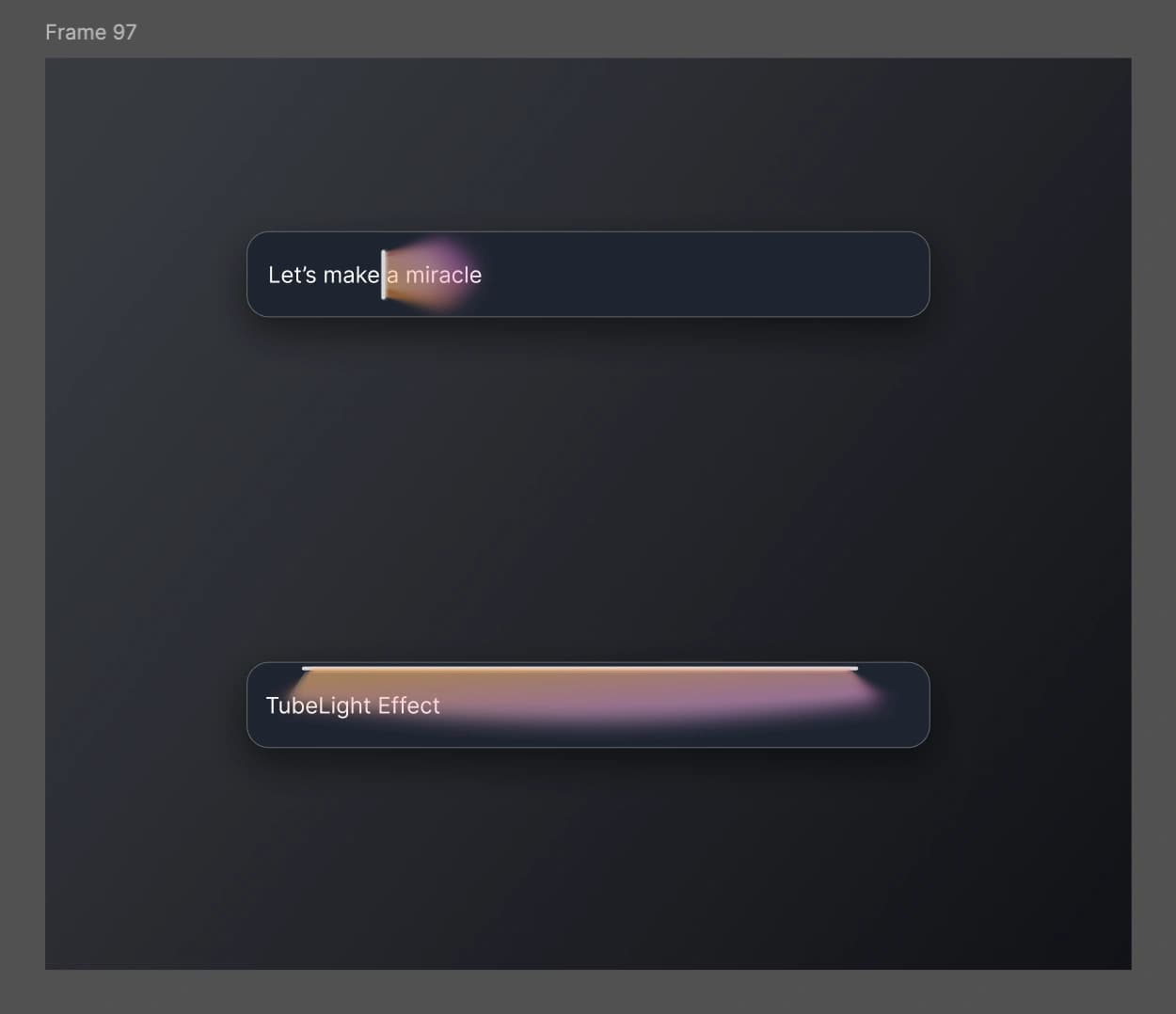 Miracle Chat Input