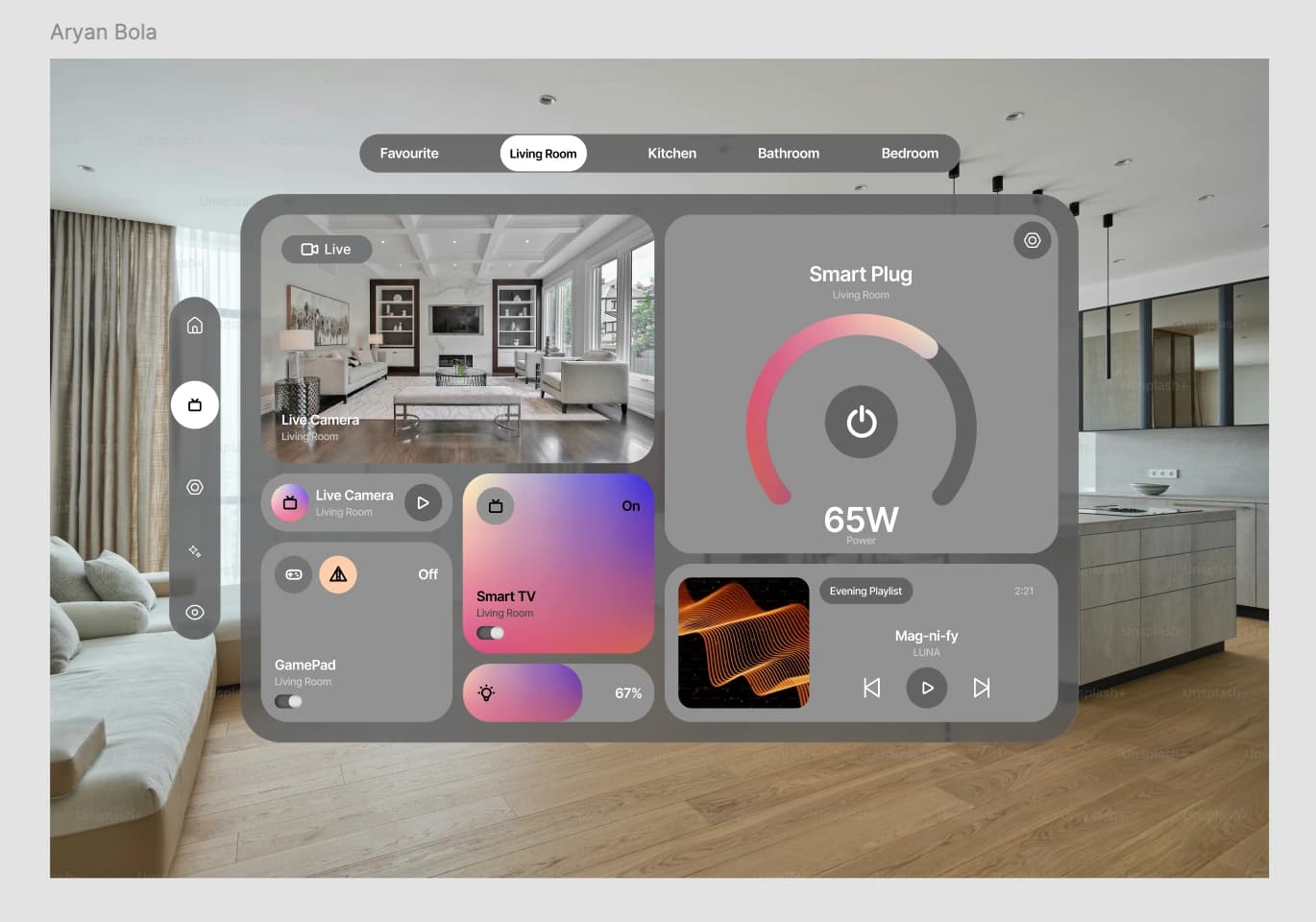 Smart Home App UI