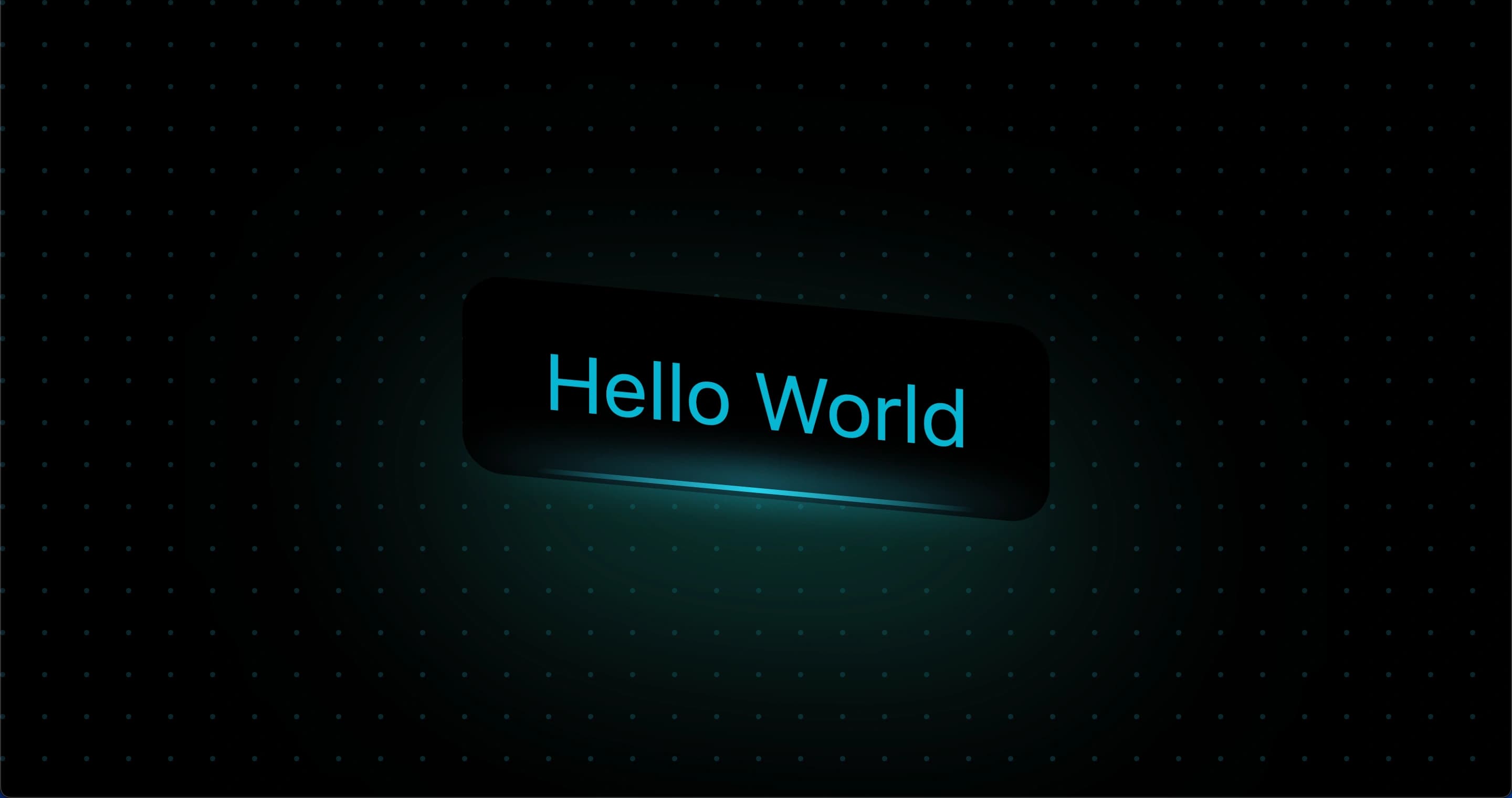 Hello World Button
