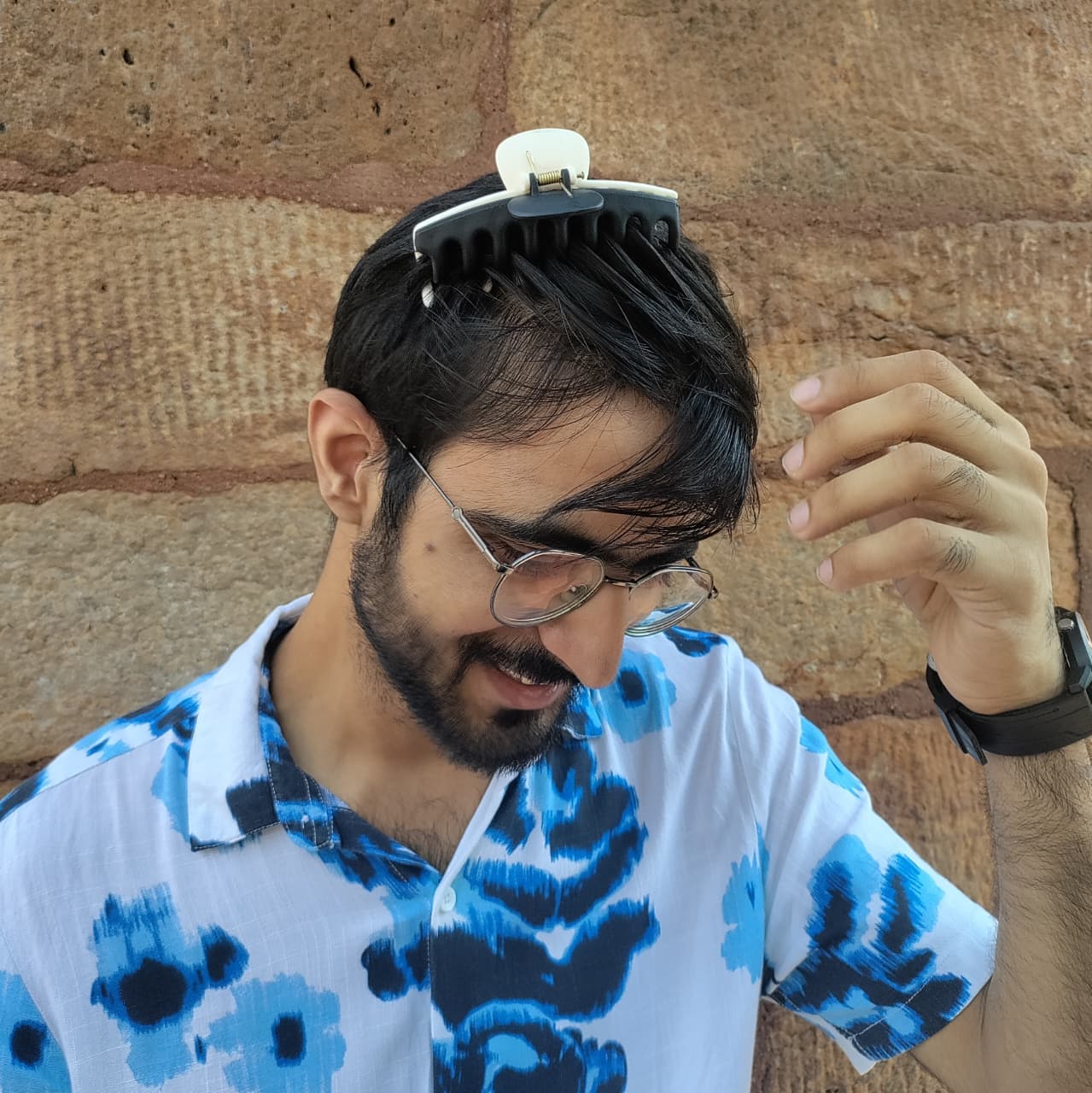 Aryan Bola smiling